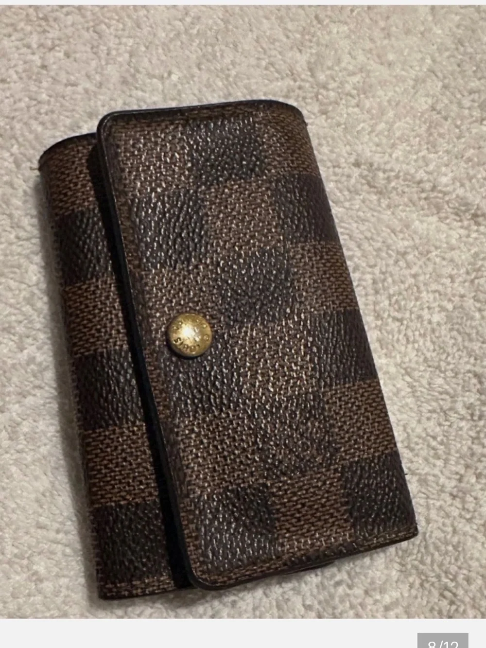 Louis Vuitton Damier Ebene Multiclés 6 Key Holder Authentic